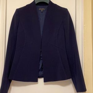 Brooks Brothers Navy Tapered Blazer